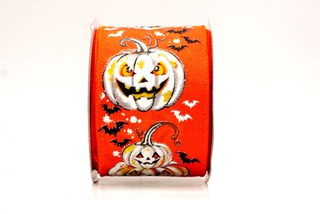 Narancs Jack-O’-Lantern Halloween drótos szalag_KF9918GC-54-54