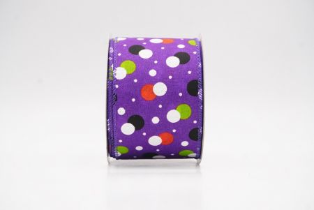 Ibolya Hátborzongató Halloween Pöttyös Drótos Szalag_KF9920GC-34-34