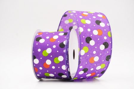 Ibolya Hátborzongató Halloween Pöttyös Drótos Szalag_KF9920GC-34-34