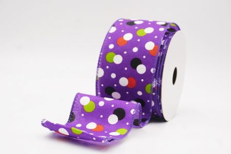 Ibolya Hátborzongató Halloween Pöttyös Drótos Szalag_KF9920GC-34-34