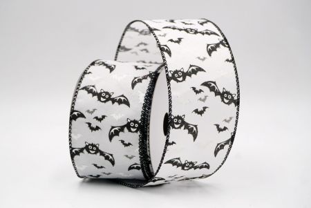 Білий_Страшний Хелловінський кажан Провідна стрічка_KF9926GC-1-53