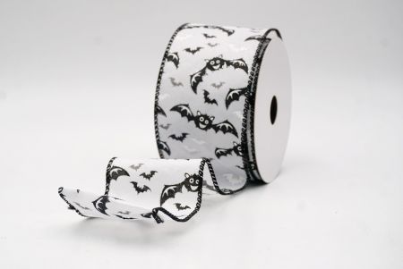 Білий_Страшний Хелловінський кажан Провідна стрічка_KF9926GC-1-53