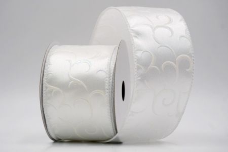 White_Metallic Foil Scroll Wired Ribbon_KF9940GC-1-1