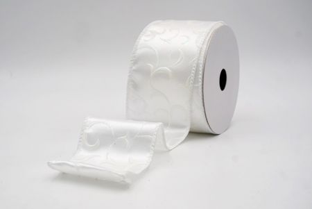 White_Metallic Foil Scroll Wired Ribbon_KF9940GC-1-1
