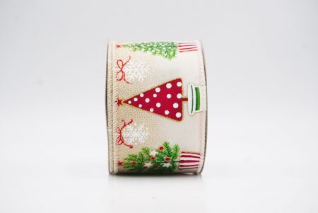 Crema Elegans Arbor Natalis Ribbons Conectens_KF9976GC-2-2