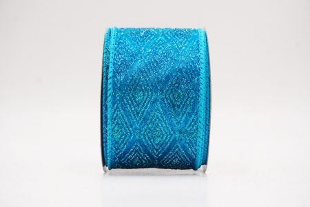 Cæruleus Luminis Glitter Diamond Nativitatis Filum Ribbons_KF9988GC-12-213