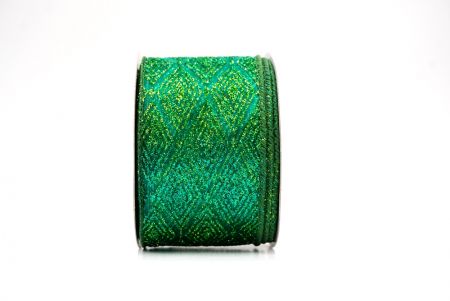 Viridis Glitter Diamond Nativitatis Filum Ribbons_KF9988GC-3-127