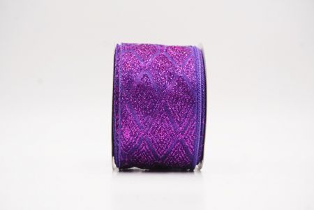 Purpureus Glitter Diamond Nativitatis Filum Ribbons_KF9988GC-34-34