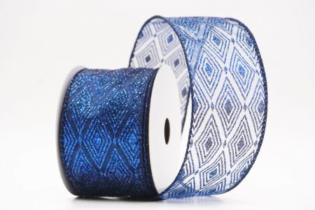 Caeruleus Glitter Diamond Nativitatis Filum Ribbons_KF9988GC-4-4