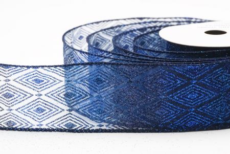 Caeruleus Glitter Diamond Nativitatis Filum Ribbons_KF9988GC-4-4