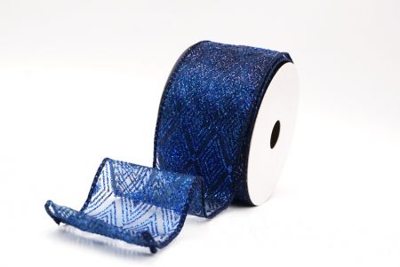 Caeruleus Glitter Diamond Nativitatis Filum Ribbons_KF9988GC-4-4