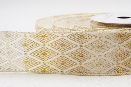 Crema - Aureum Glitter Diamond Nativitatis Filum Ribbons_KF9989GC-2-2