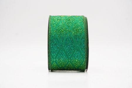 Viridis1 Glitter Diamond Nativitatis Filum Ribbons_KF9989GC-3-127