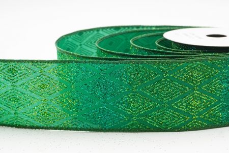 Viridis1 Glitter Diamond Nativitatis Filum Ribbons_KF9989GC-3-127