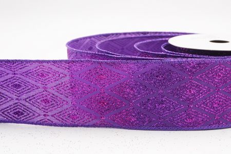 Purpureus Glitter Diamond Nativitatis Filum Lorum_KF9989GC-34-34
