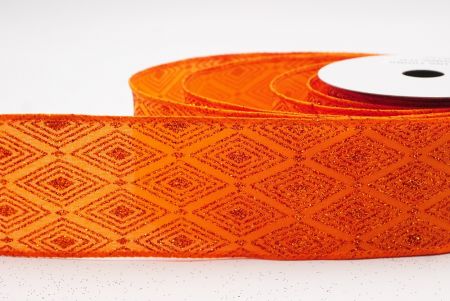 Aurantiacus Glitter Diamond Nativitatis Filum Lorum_KF9989GC-54-54