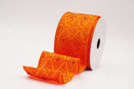 Aurantiacus Glitter Diamond Nativitatis Filum Lorum_KF9989GC-54-54