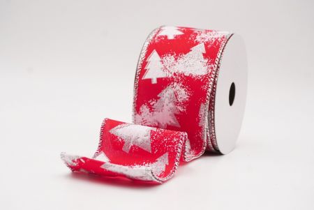 Rubrum Glitter Hieme Arbores Micant Nativitatis Filum Ribbons_KF9997G-7_5