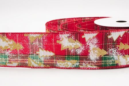 Rubrum - viridis Glitter Hiemis Arbores Micare Nativitatis Filum Lorum_KF9999GC-7-7_4