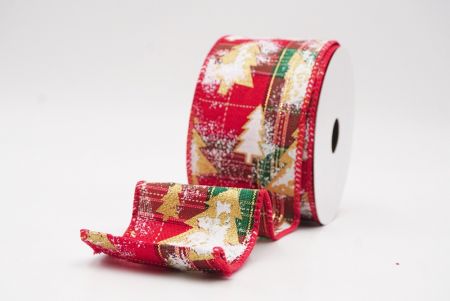 Rubrum - viridis Glitter Hiemis Arbores Micare Nativitatis Filum Lorum_KF9999GC-7-7_5