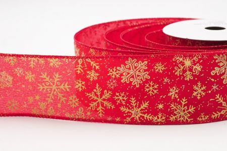 Rubrum Glitter Nivis Floccus Nativitatis Filum Lorum_KW0001GC-7-7