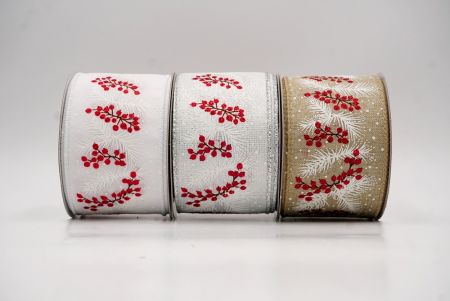 Rubra Bacca Glitter Nativitatis Filum Lorum