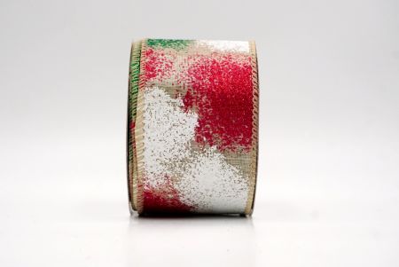 Natural_Glitter Splash Wired Ribbon_KW0010GC-14-183
