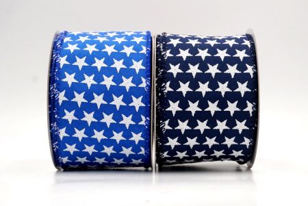 Holiday Sparkle Star Wired Ribbon_KW0013