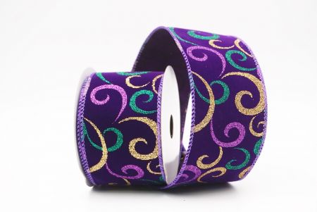 Violetum Glitter Nativitatis Volutatio Consilium Filum Rhabarbarum_KW0014GC-34-34