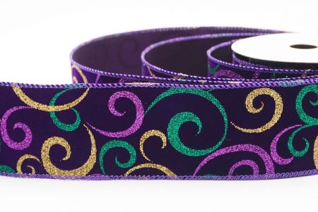 Violetum Glitter Nativitatis Volutatio Consilium Filum Rhabarbarum_KW0014GC-34-34