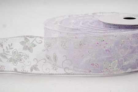 Cinta Botánica de Lujo con Brillo en Púrpura_KW0021GC-11-1
