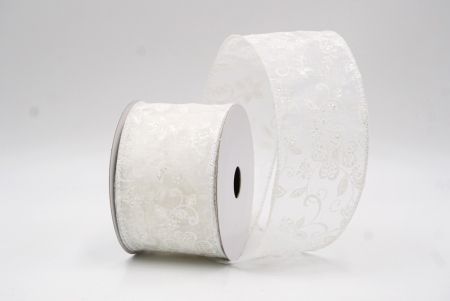 Cinta de Alambre Botánica Brillante Luxe Blanca_KW0022GC-1-1