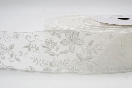 Cinta de Alambre Botánica Brillante Luxe Blanca_KW0022GC-1-1