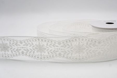 Cinta de Alambre Vintage de Flores Blancas Transparentes_KW0024GC-1-1