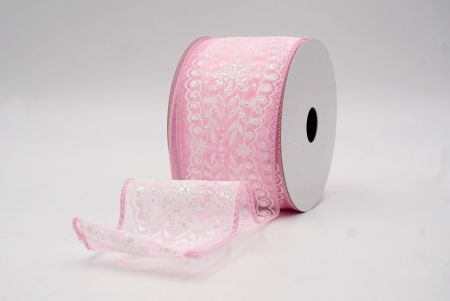 Cinta de Alambre Vintage de Flores Rosadas Transparentes_KW0024GC-5-5