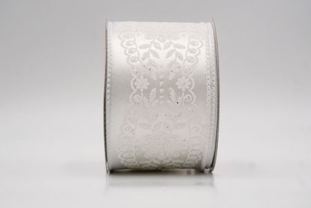 Cinta de Alambre Vintage de Flores Blancas Transparentes_KW0025GC-1-1