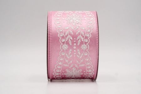 Cinta de Alambre Vintage de Flores Rosadas Transparentes_KW0025GC-5-5