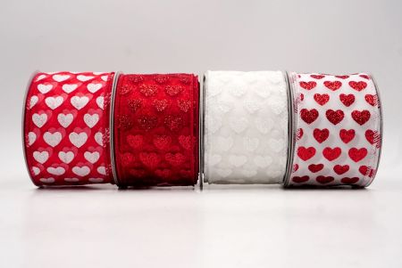 Cinta de alambre con brillo en forma de corazón para San Valentín - Cinta de alambre con brillo en forma de corazón para San Valentín