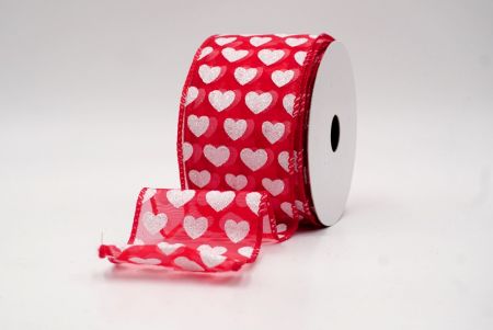 Cinta de Alambre con Corazón Brillante Rojo_Valentín_KW0036GC-7N-7