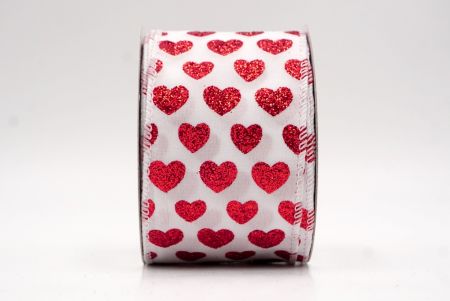 Cinta de Alambre con Corazón Brillante Blanco_Valentín_KW0037GC-1-1