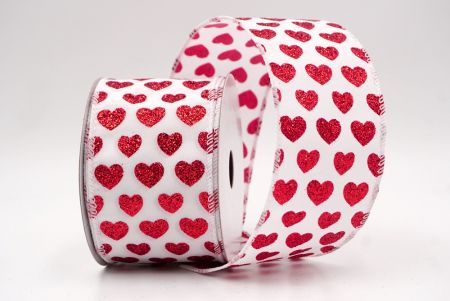 Cinta de Alambre con Corazón Brillante Blanco_Valentín_KW0037GC-1-1