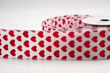 Cinta de Alambre con Corazón Brillante Blanco_Valentín_KW0037GC-1-1