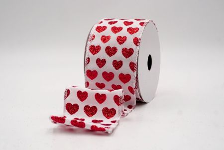 Cinta de Alambre con Corazón Brillante Blanco_Valentín_KW0037GC-1-1