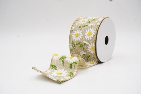 Cinta de Alambre de Campo de Margarita Silvestre Caqui de Primavera_KW0052GC-14-183