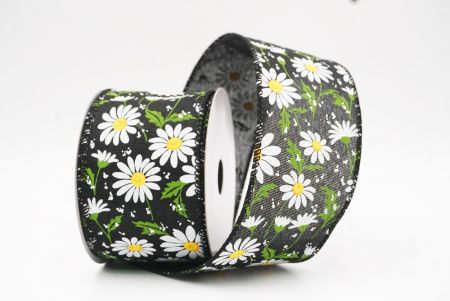 Cinta de Alambre de Campo de Margarita Silvestre Negra de Primavera_KW0052GC-53-53