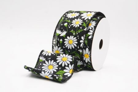 Cinta de Alambre de Campo de Margarita Silvestre Negra de Primavera_KW0052GC-53-53