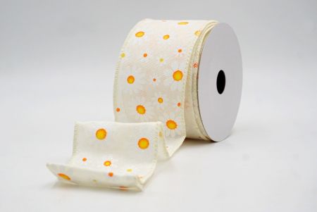 Κρέμα_Καλοκαιρινή Μαργαρίτα Λουλουδάτη Κορδέλα_KW0060GC-2-2