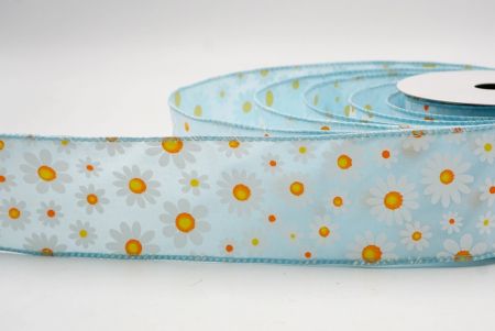 Γαλάζιο_Καλοκαιρινό Μαργαρίτα Λουλουδάτο Κορδόνι_KW0061GC-12-12