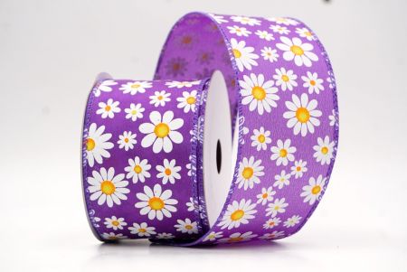 Βιολετί_Καλοκαιρινό Μαργαρίτα Λουλουδάτο Κορδόνι_KW0061GC-34-34