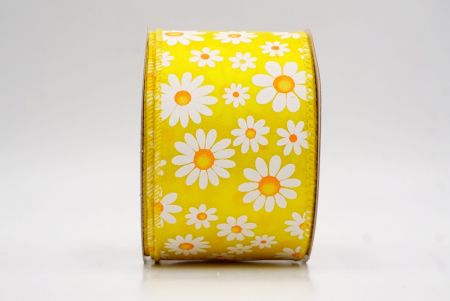 Κίτρινο_Καλοκαιρινό Μαργαρίτα Λουλουδάτο Κορδόνι_KW0061GC-6-6